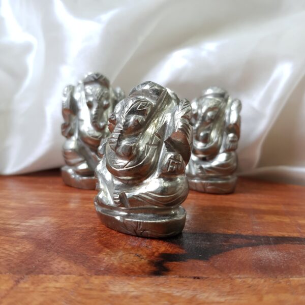 Pyrite Ganesha Statue - Image 6