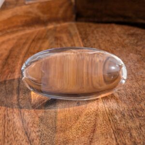 Top quality Crystal Lingam, 3.15" white Himalayan Crystal Lingam with lab Certificate - Image 5
