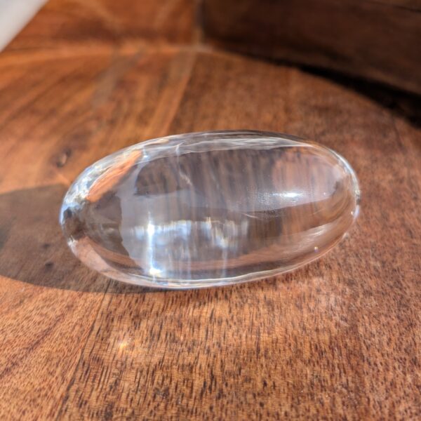Top quality Crystal Lingam, 3.15" white Himalayan Crystal Lingam with lab Certificate - Image 11