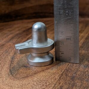 Mercury Shivling: 1.5" Parad Spiritual Idol for Meditation - Image 6