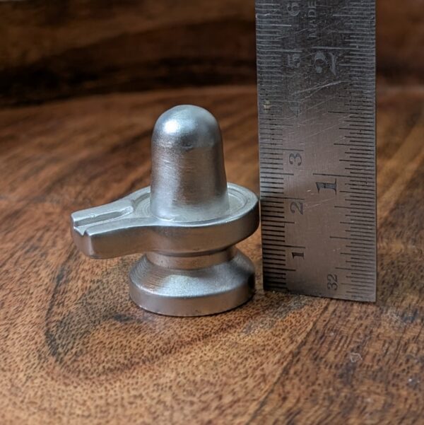 Mercury Shivling: 1.5" Parad Spiritual Idol for Meditation - Image 6