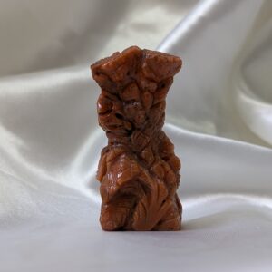 Original Red Coral Hanuman Idol with Lab Certified, 2.15" Lord Hanuman Ji Idol - Image 5