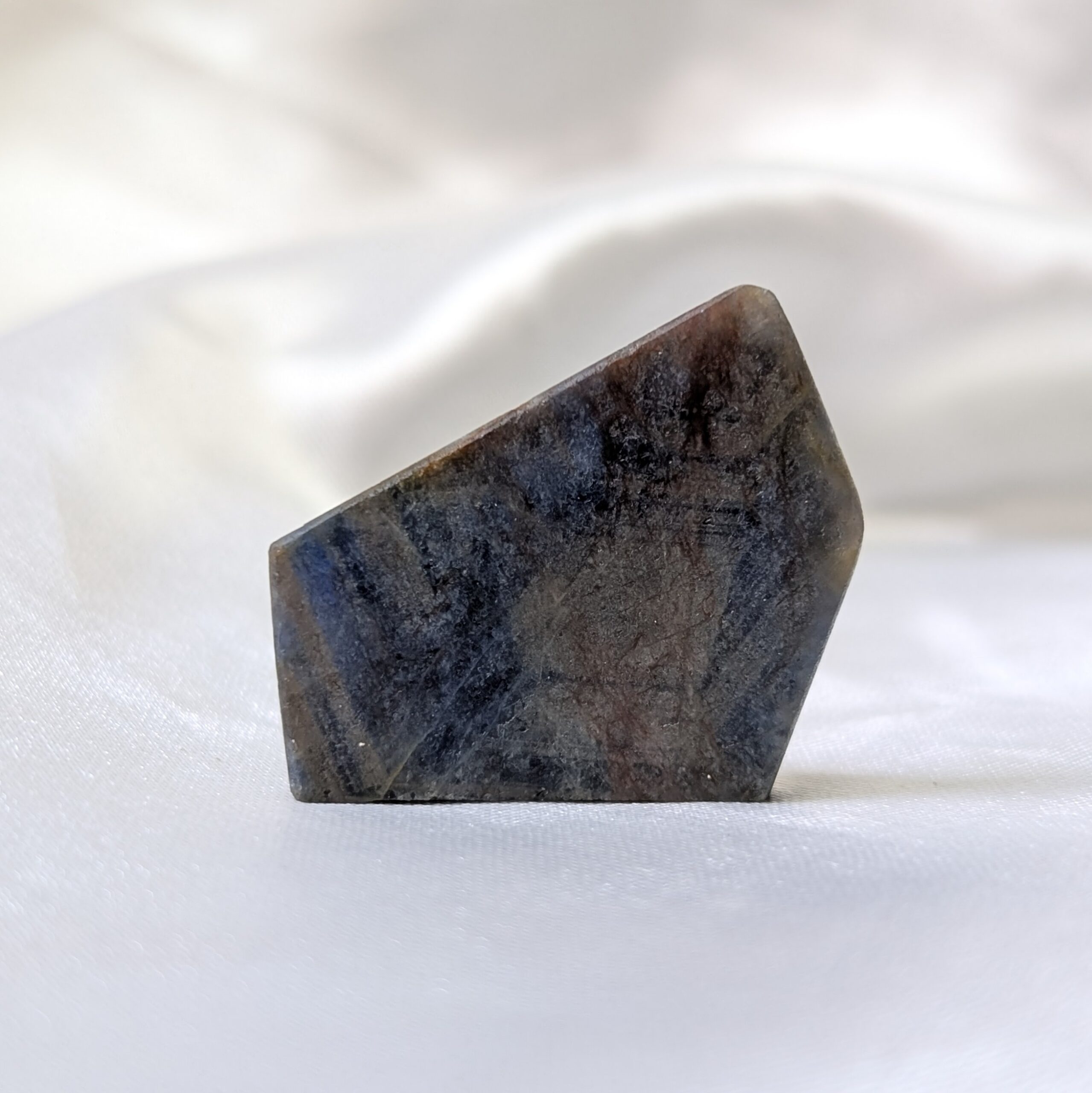 Original Blue Sapphire Hanuman Idol, Unheated Blue Sapphire, Lab Certified Sapphire Idol - Image 4