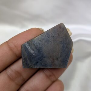 Original Blue Sapphire Hanuman Idol, Unheated Blue Sapphire, Lab Certified Sapphire Idol - Image 7