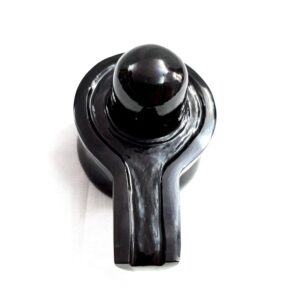 Black Jade Shivling, 2.70" Inches Black Jade Aventurine Carved Shiva-lingam for Pooja Room - Image 8