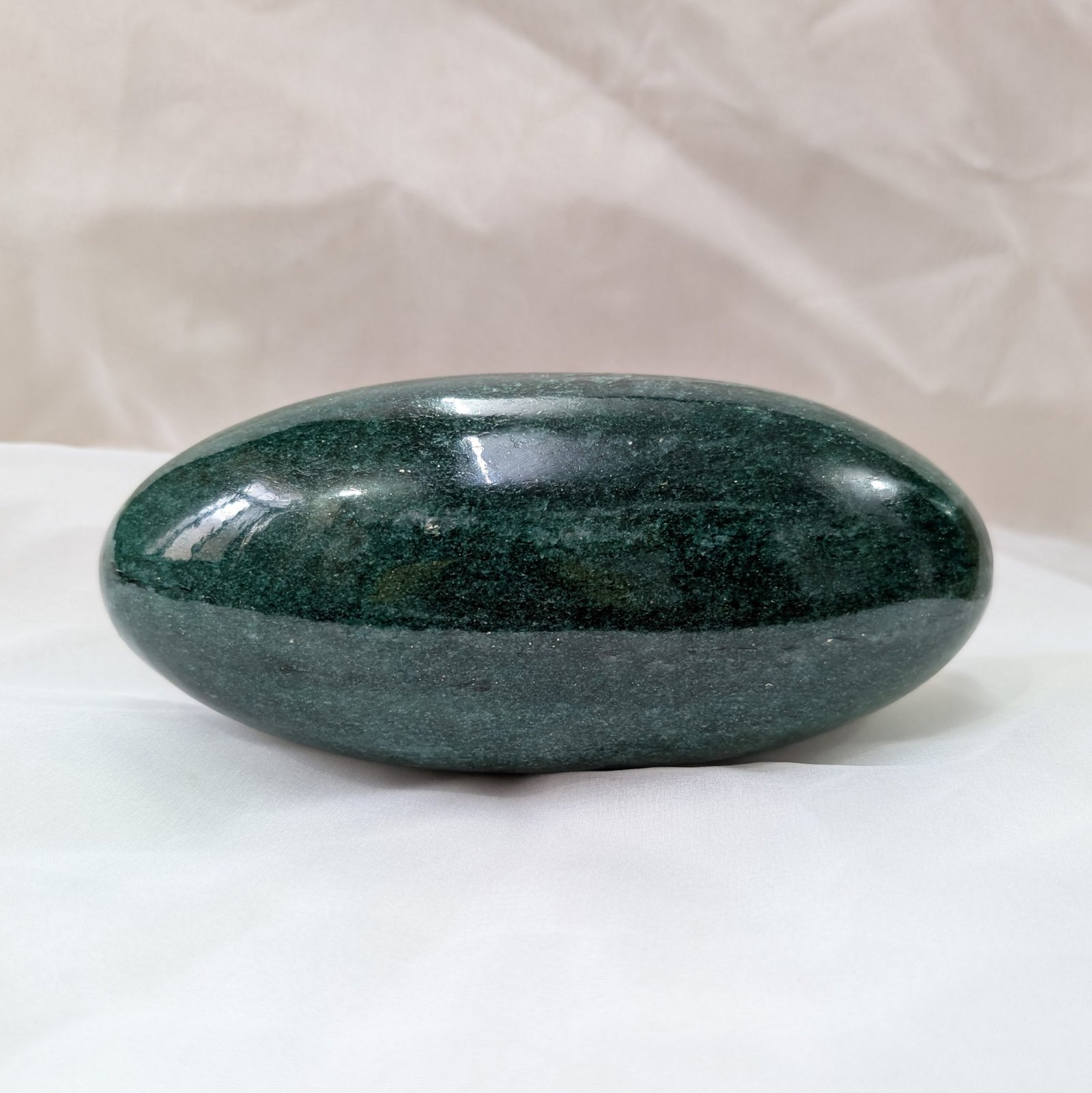 Green Aventurine Lingam, Original Jade 7.50" Lingam