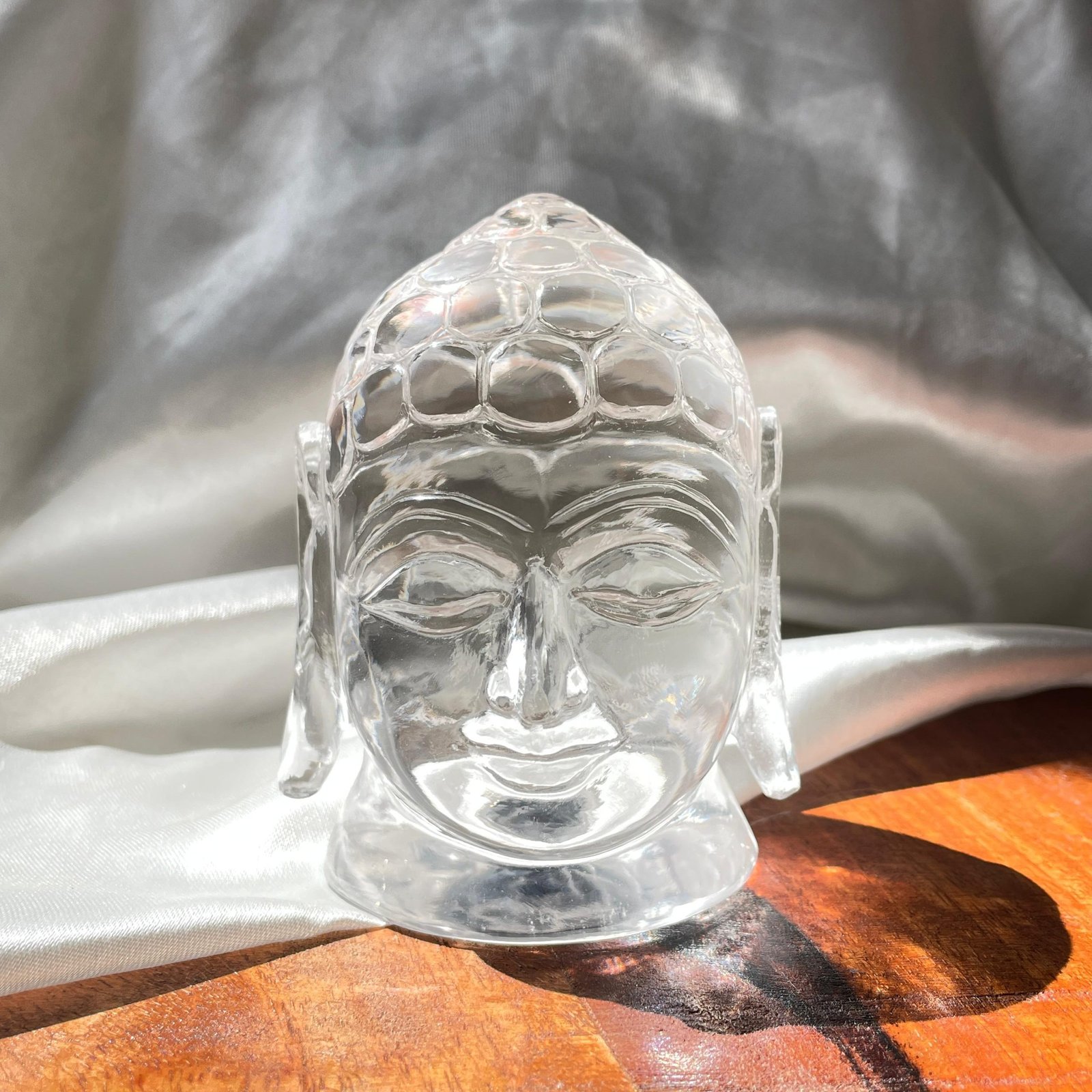 Natural Sphatik Buddha Head with Lab Certificate - Image 7