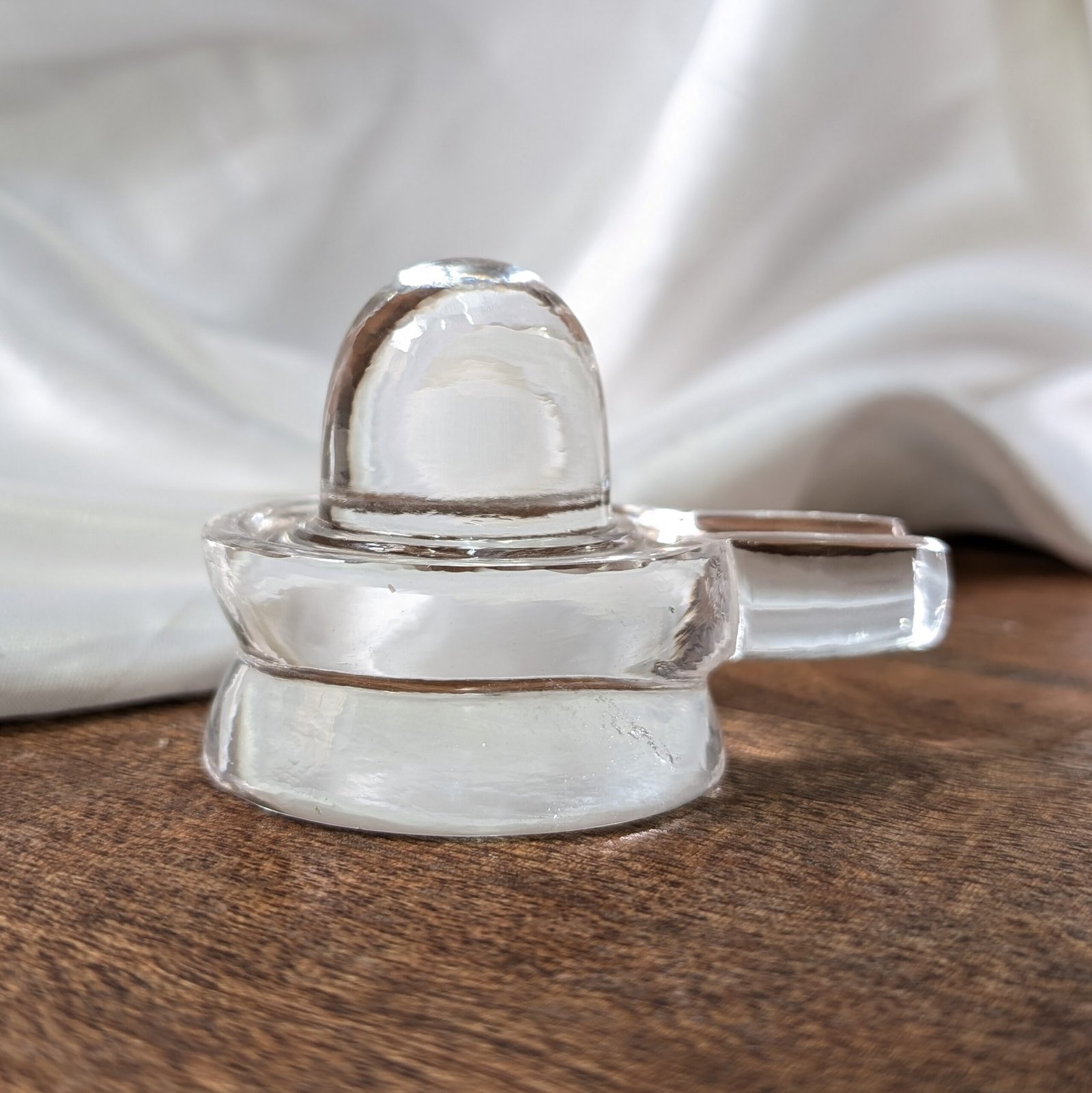 Sphatik Shivling, 2.25" Sphatik shivling - Image 2