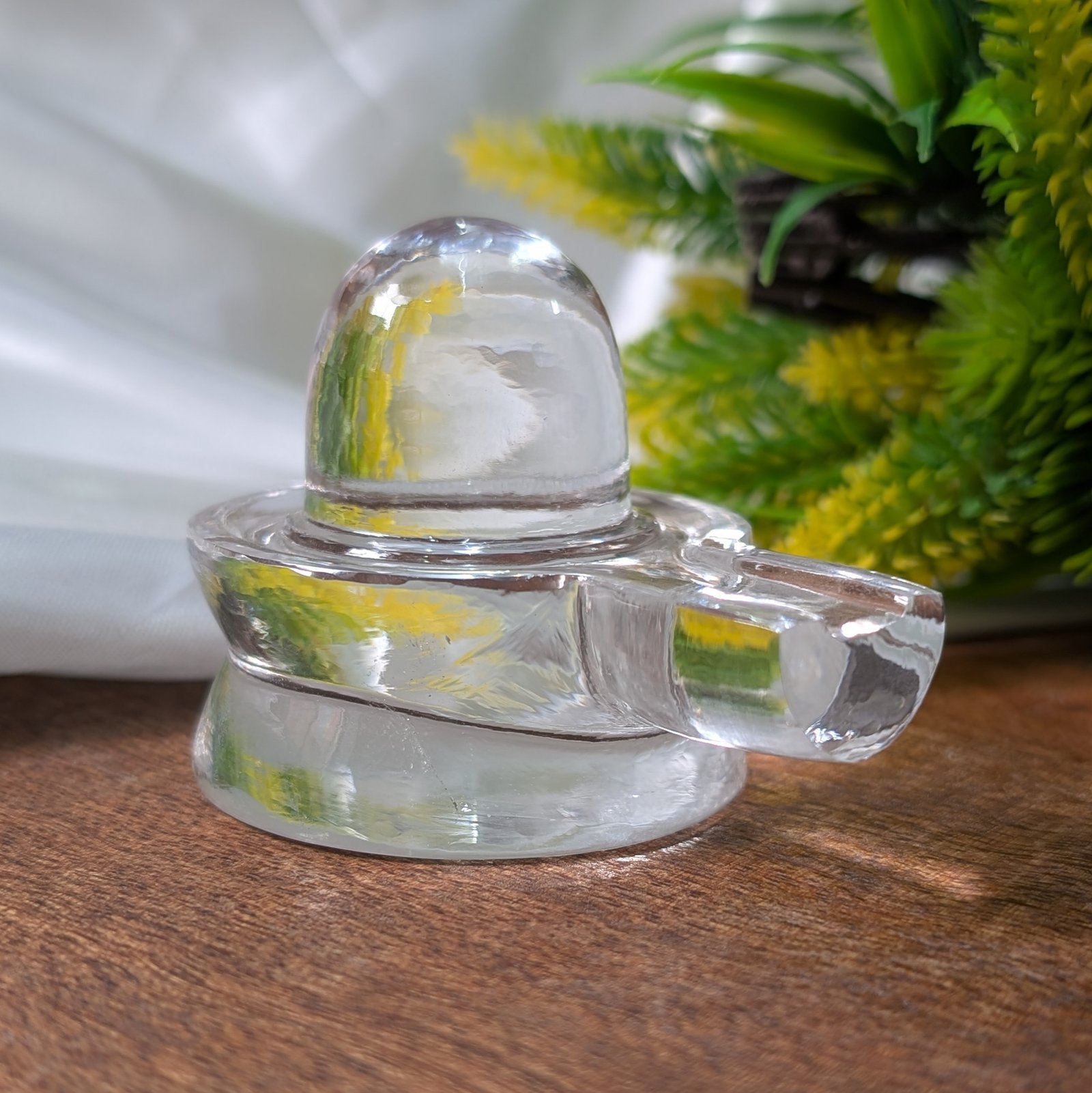 Sphatik Shivling, 2.25" Sphatik shivling - Image 7