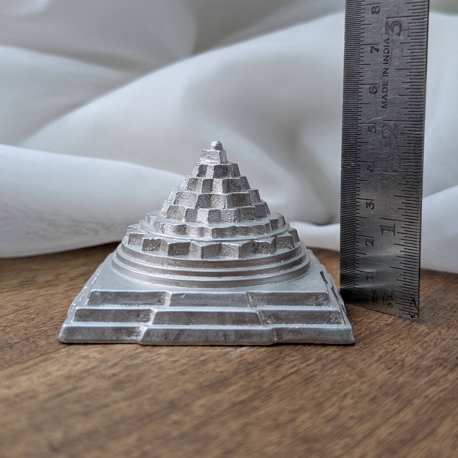 Parad Shree Yantra, Mercury Shree Chakra for Worship Altar - Image 6