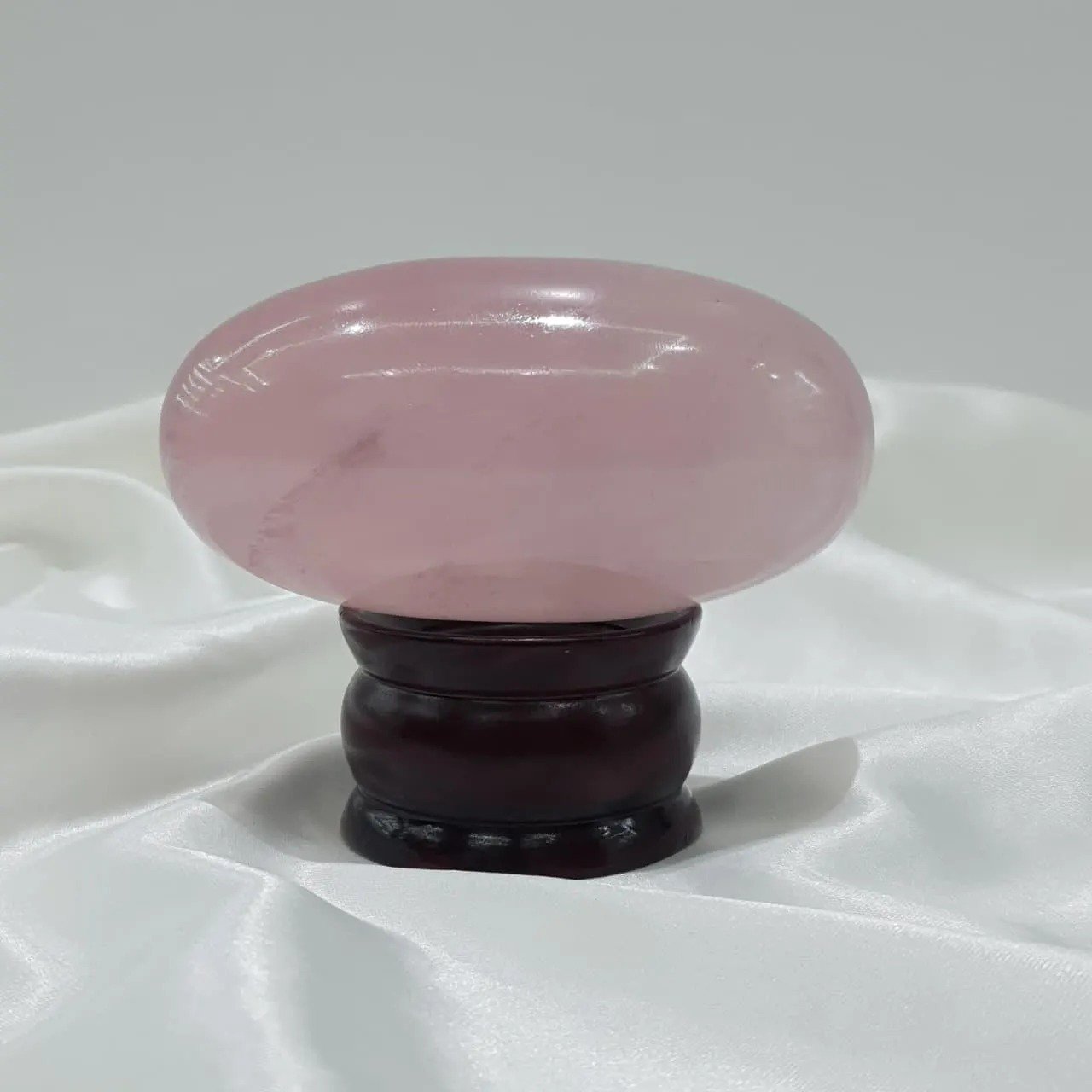 Rose Quartz Lingam – Rose Quartz Shiva-lingam - Image 4