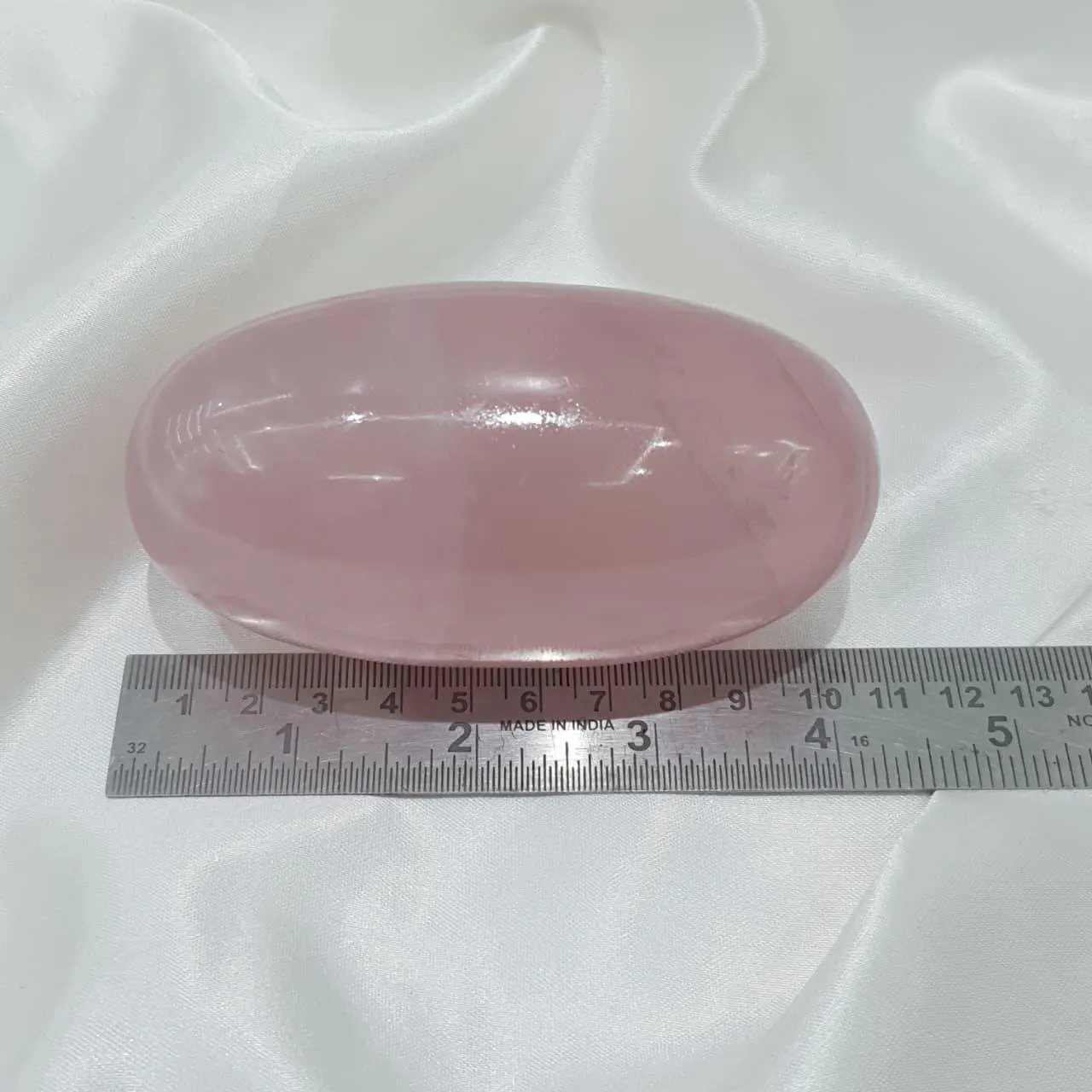 Rose Quartz Lingam – Rose Quartz Shiva-lingam - Image 3