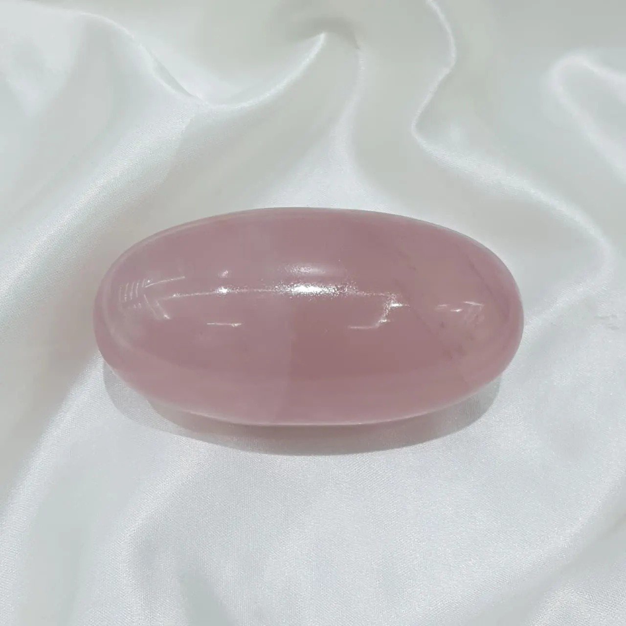 Rose Quartz Lingam – Rose Quartz Shiva-lingam - Image 2
