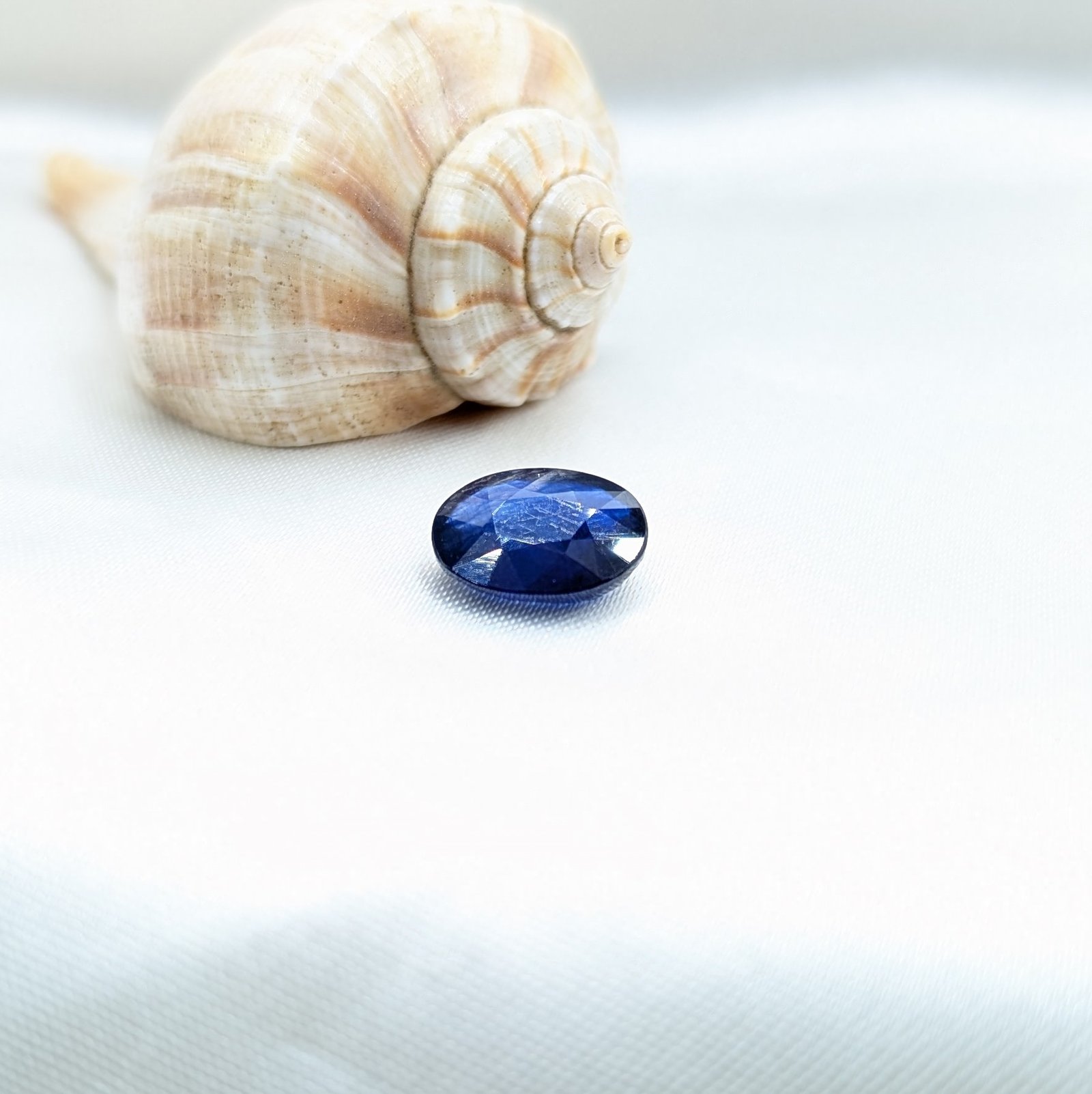 Original Blue Sapphire (Neelam) Gemstone 6.94 carats