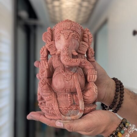 Natural Gemstone Ganesha Idol