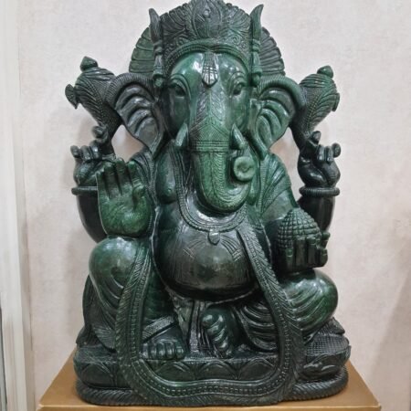 Green Jade Ganesha
