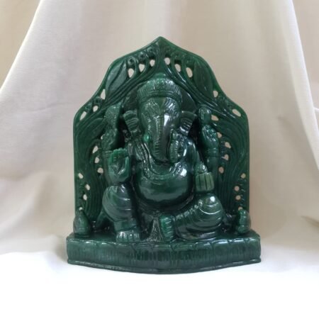 Jade Ganesha Statue