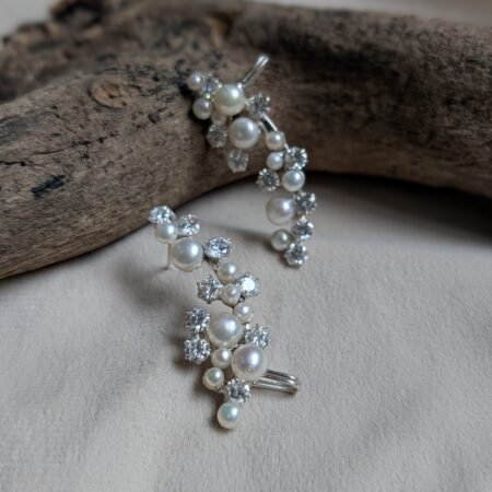 Buy Gorgeous Freshwater Pearl Earrings in 925 Sterling Silver | Stunning Pearl Jewelry